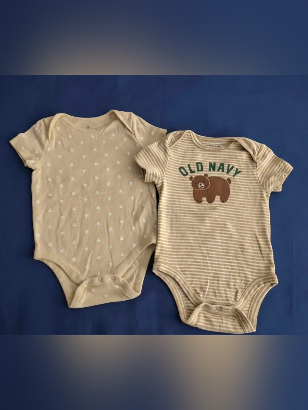 Baby Gap & Old Navy Bear Bodysuits 18-24 Months